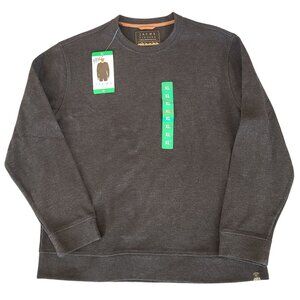 Jachs NY Mens Black Crewneck Sweatshirt Super Soft Size XL NWT